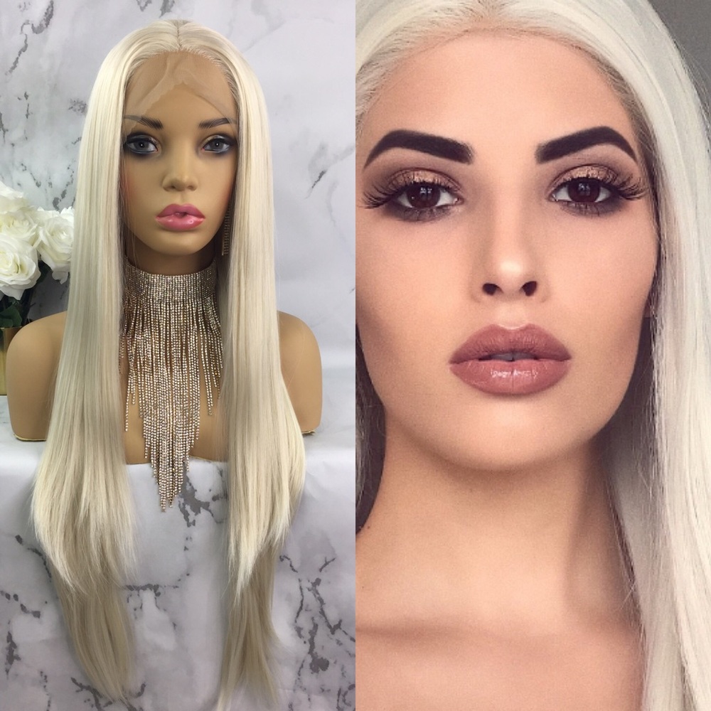 * SOLD OUT* Platinum Plush | Lace Front Wig - Picture 1 of 8